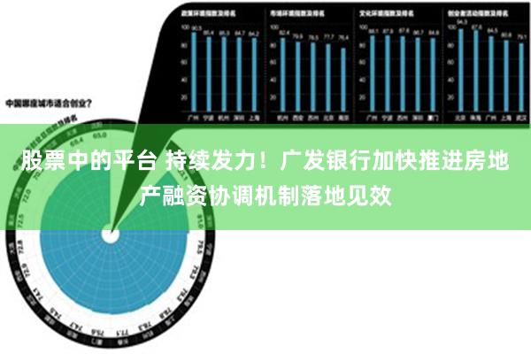 股票中的平台 持续发力！广发银行加快推进房地产融资协调机制落地见效