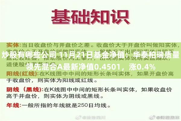 炒股有哪些公司 11月21日基金净值：华泰柏瑞质量领先混合A最新净值0.4501，涨0.4%