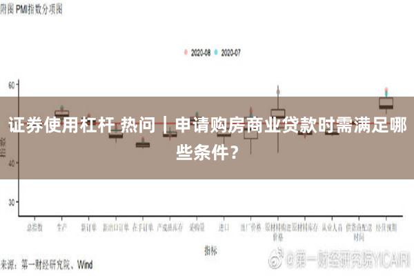 证券使用杠杆 热问｜申请购房商业贷款时需满足哪些条件？